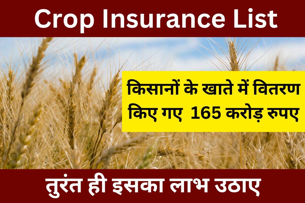 Crop Insurance List