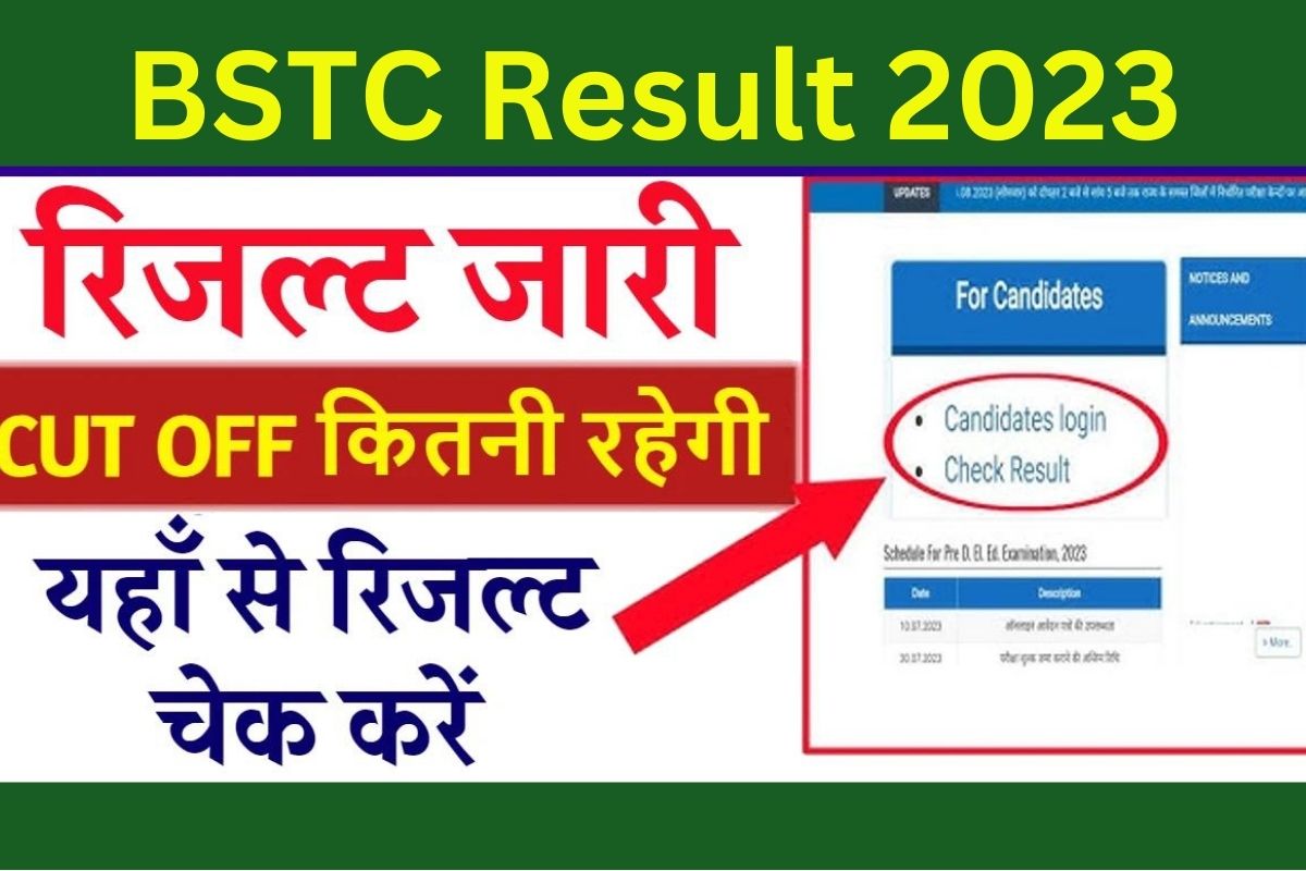 Rajasthan BSTC Result 2023